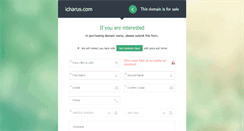 Desktop Screenshot of icharus.com